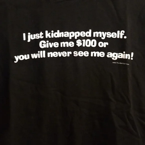 💥3/$10💥Humorous Thunder Creek Tshirt - Picture 2 of 5